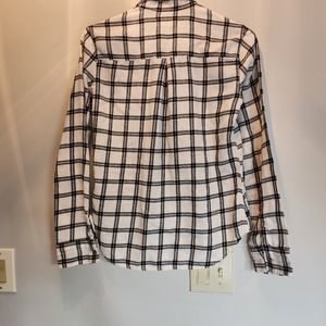 Hollister button down flannel shirt